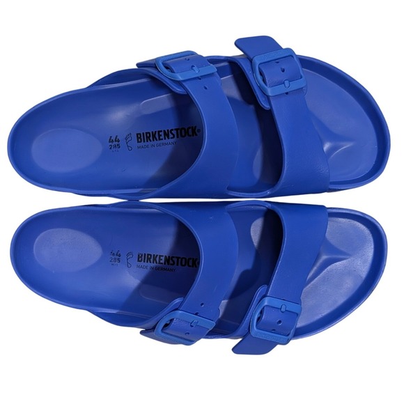 Birkenstock Arizona EVA Sandals Mens 11 Blue Waterproof Slides 44 Regular Wide main image 8